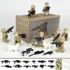 Container Special Police Figure Small Particle Military Doll Set Children'S Assembled Building Block Toy Xiangjiang