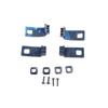 EHL502+EHL503 Headlight Holder Mount Repair Bracket Tab Set Left Right Side for VW Golf MK4 A4 1J HB Sedan Estate 1997-2006 1J0998225 1J0998226