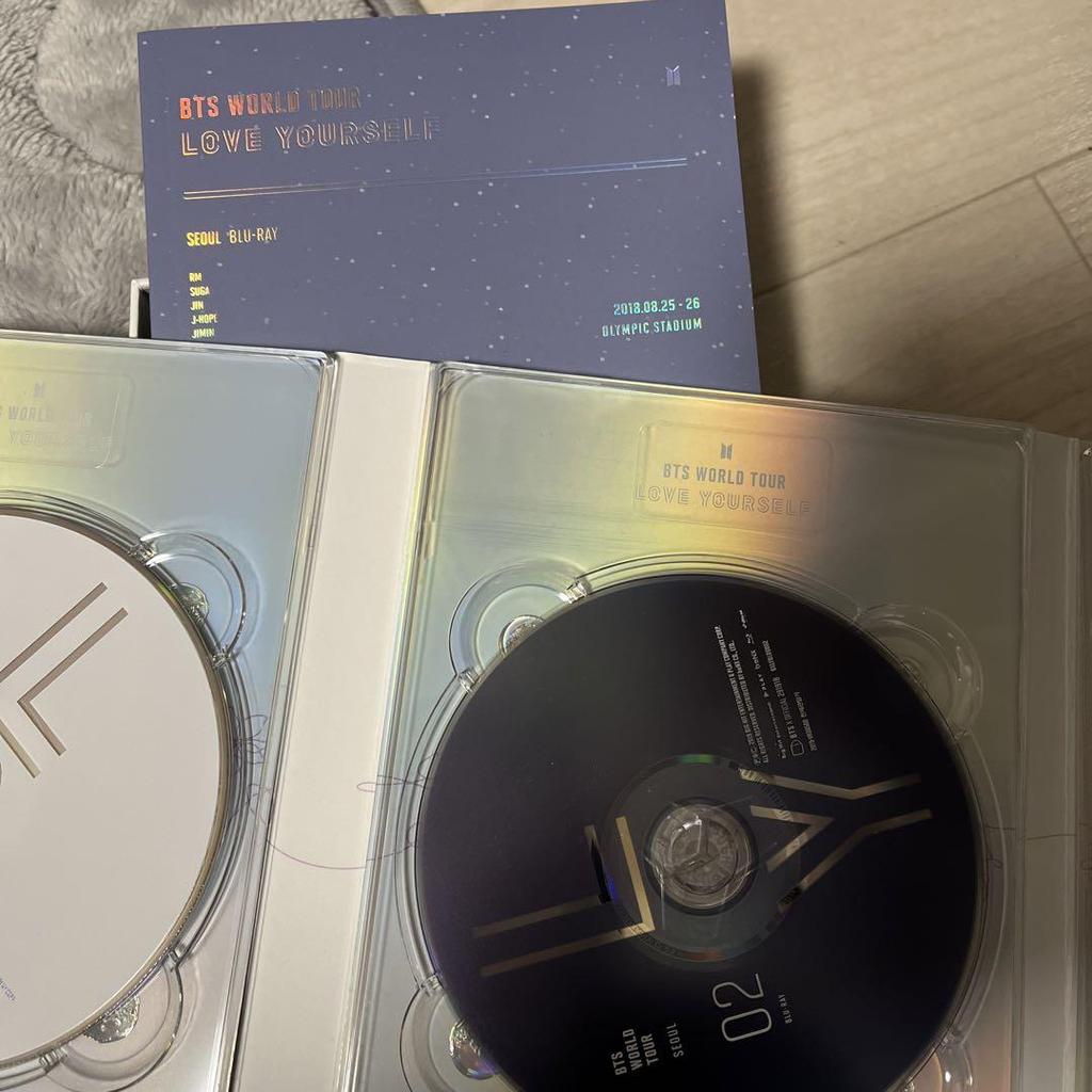 [USED] BTS Love Yourself 2018 Blu-ray Japanese subtitles Seoul version
