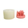 Christmas Theme Silicone Candle Molds for Candle Soap Christmas Decoration, Plaster Ornaments, Chocolates, Epoxy Resin