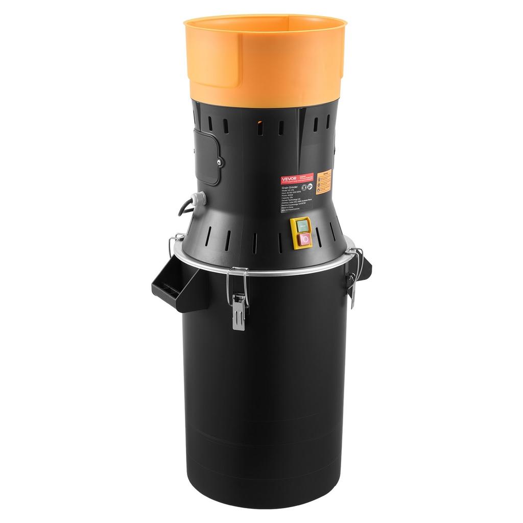 Electric Grain Mill Grinder, 600W High Power Commercial Spice Grinder, 25L Pulverizer Powder Machine with Galvanized Sharp Blades, for Dry Grains,
