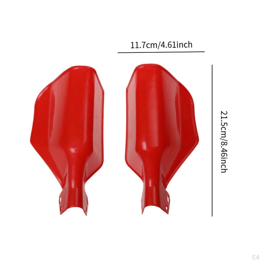 2 Pièces Protège-mains pour Moto Protection Guidon 20mm Ybr125