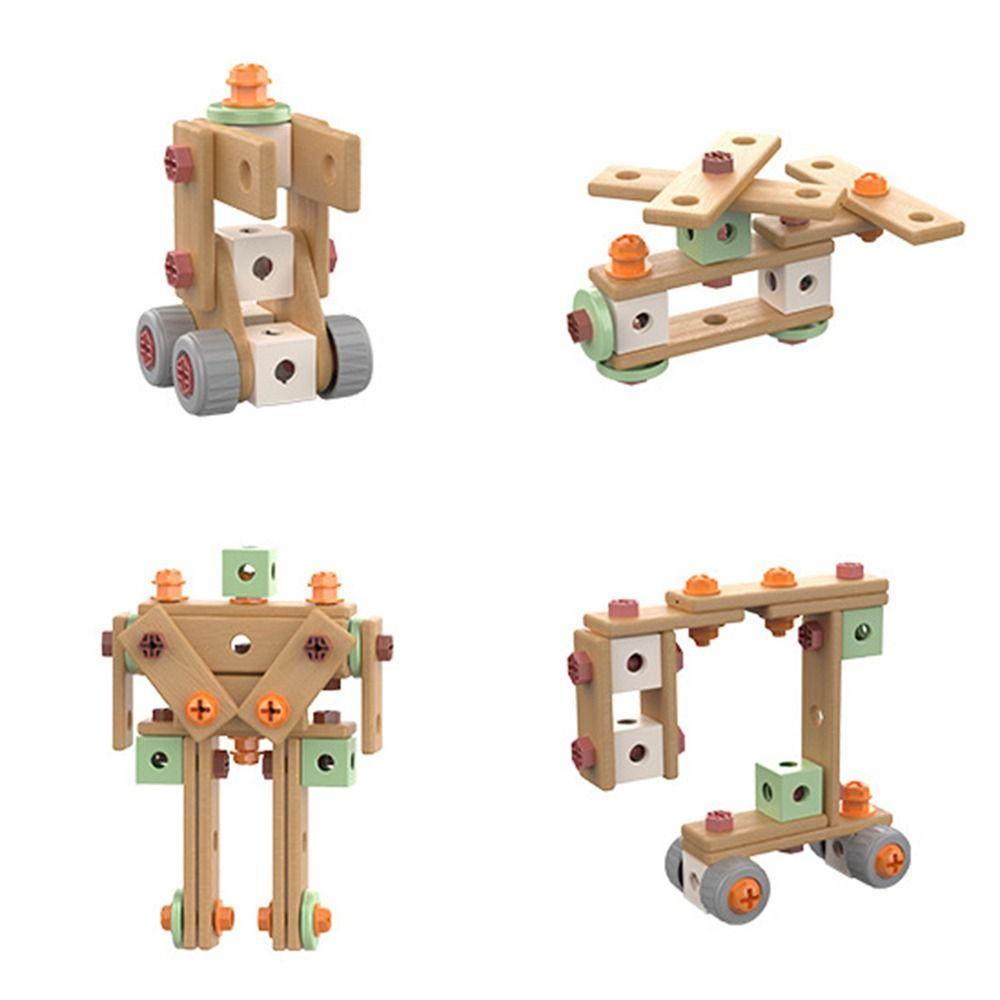 59/100/143Pcs Children's Educational Play House Assembly Toy Plastic Assembling Model Boy and Girl