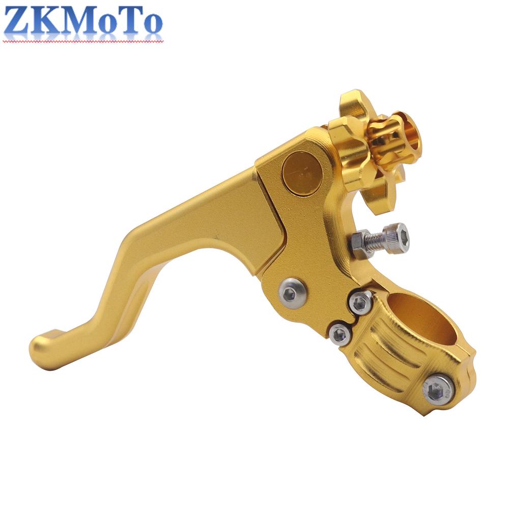 Motorcycle Clutch Lever Handlebar Universal CNC Aluminum One Finger For KTM Honda Suzuki Yamaha Kawasaki Motocross Pit Dirt Bike