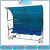 Fengta Mobile Football Team Shelter with Bench