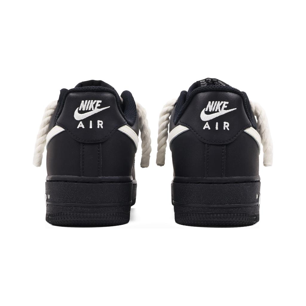 Nike Air Force 1 Low Top Skateboard Shoes Unisex Black White FZ0627-010(Team91- AIR)