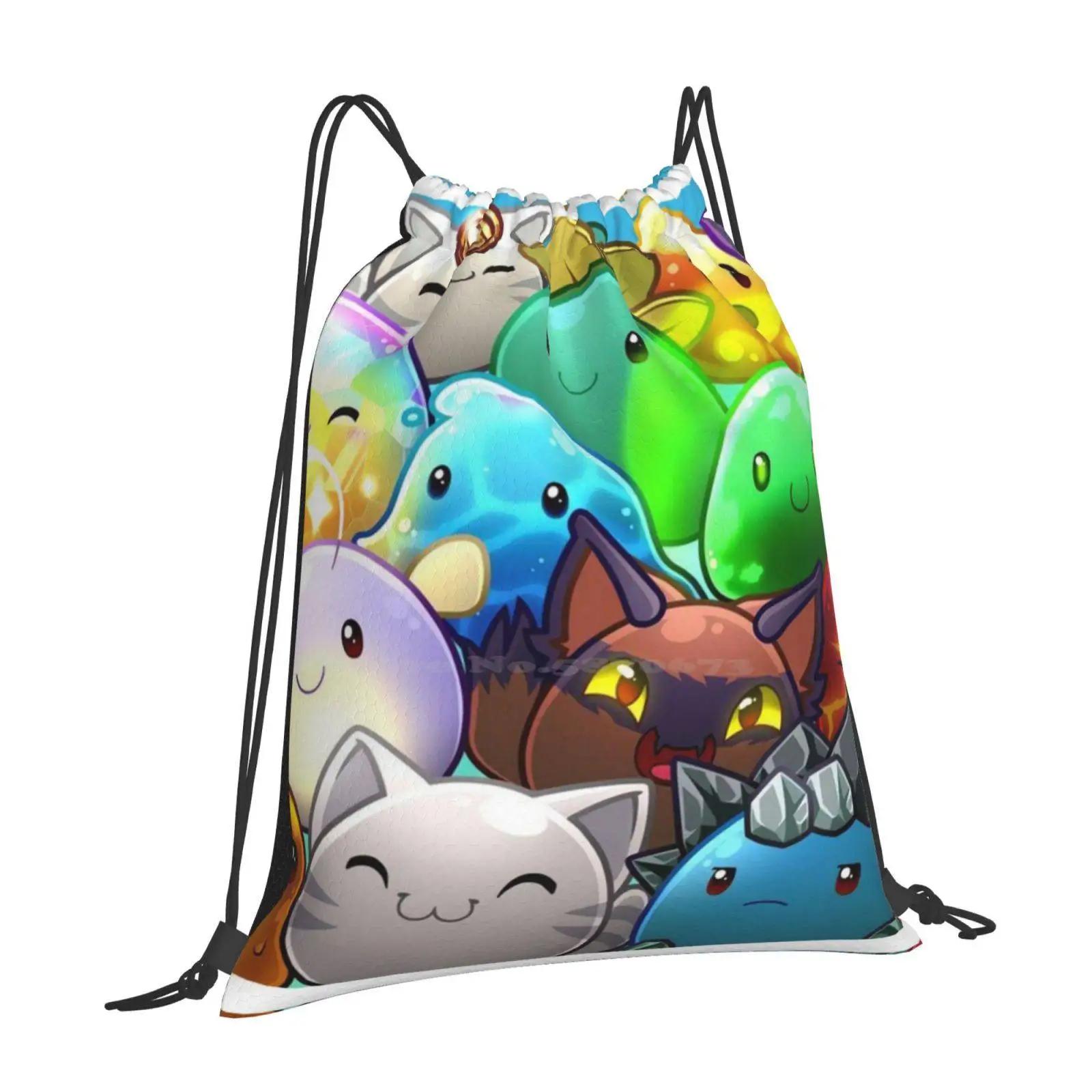 Slime Rancher Hot Sale Backpack Fashion Bags Slime Rancher Videogame OneSize