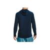 Under Armour Tech 2.0 Hooded Pullover Comfortable Long Sleeve Sweatshirt Men Sweatshirt Academy-Blue Modern-Gray 1328703-409