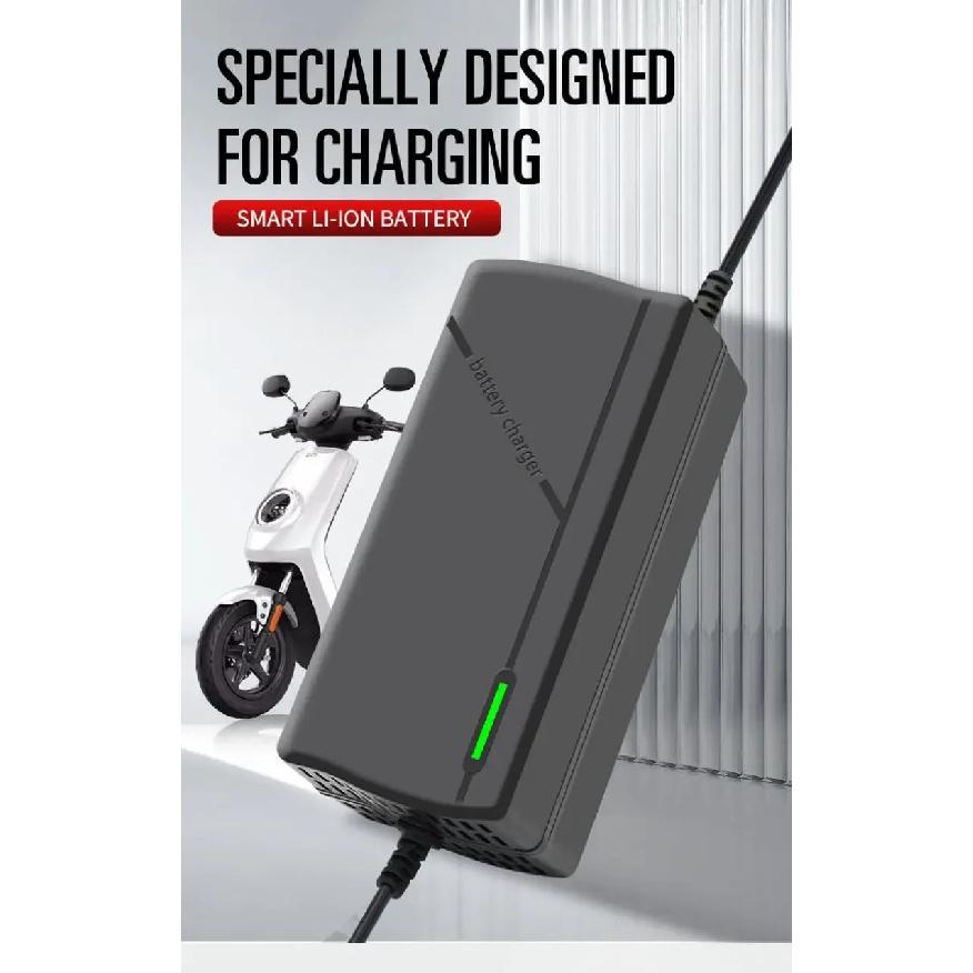 48V 60V 72V 2A 3A 5A 10S 13S 16S 20S Li-ion Battery Charger 54.6V  67.2V 84V 2A 3A 5A Intelligent Fast Charger