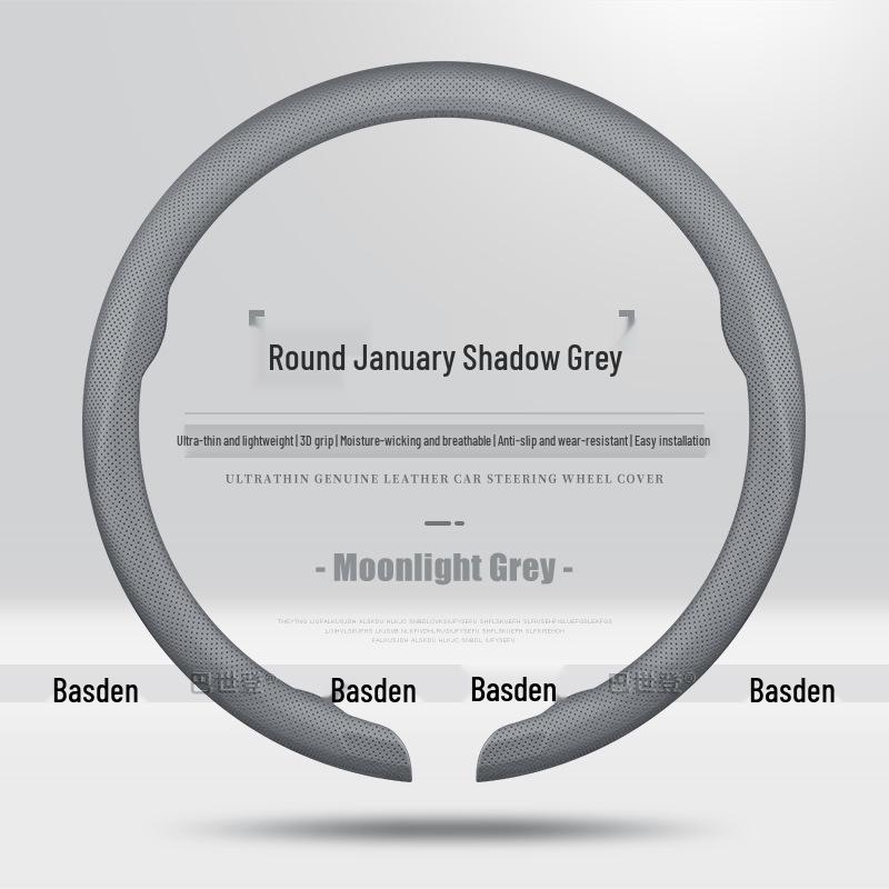 MG6 Genuine Leather Steering Wheel Cover for MG7 MG6 MG4EV MG5 ZS Scorpio