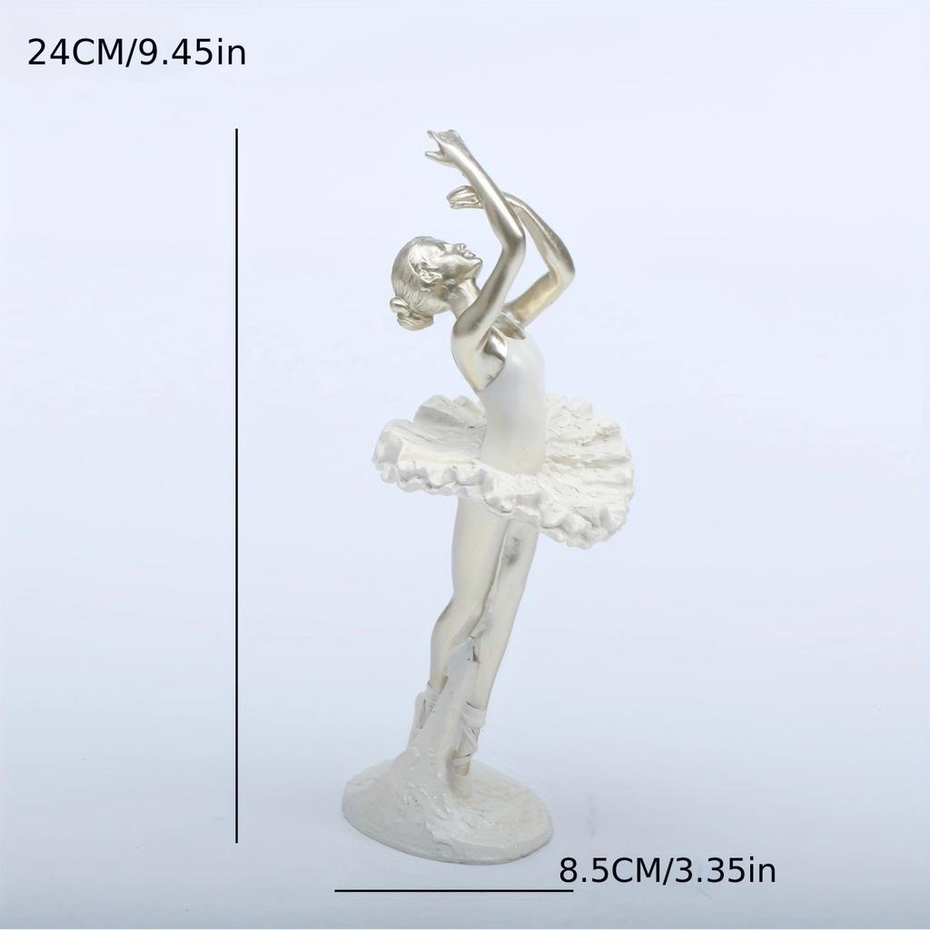 1 Pc Of Ballet Character Figurine, Living Room Study CharacterDecoration, Home Decoration Living Room, Study, TV Cabinet,And Off
