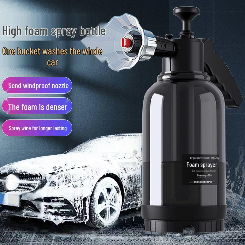 High Pressure Foam Car Wash Spray Nozzle with Liquid Wax Booster
