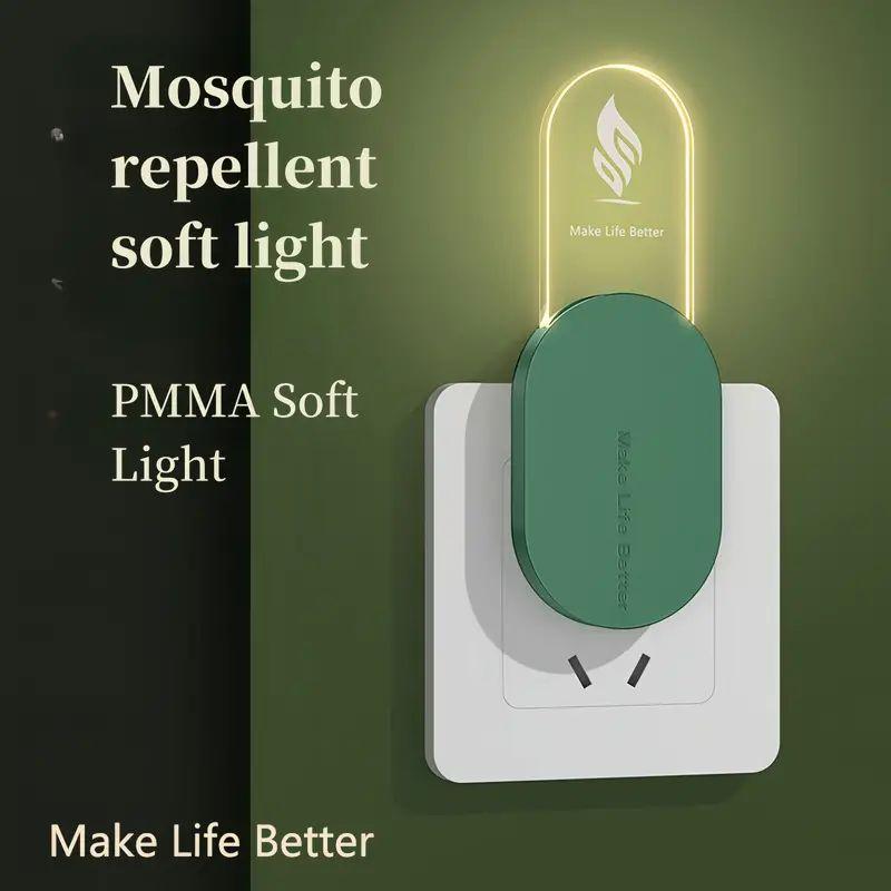 LED Night Lights USB Ultrasonic Mosquito Repellent Portable For Hotel Kitchen Office Intelligent Variable Frequency Mite Removal