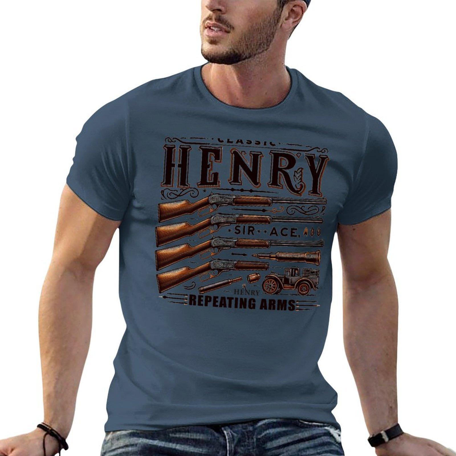 Henry Rifle Tshirt G Unisex T Shirts For Unisex Unisexs Graphic T Shirts T Shirts With Prints Tshirt S