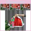 Adorable Red Northeast Flower Jacket Thick Winter Cotton Set For Girls Aged 3 To 8