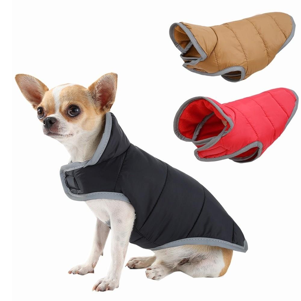 Reversible Warm Coat Windproof Jacket Fashion Puppy Cat Clothes Pet Supplies