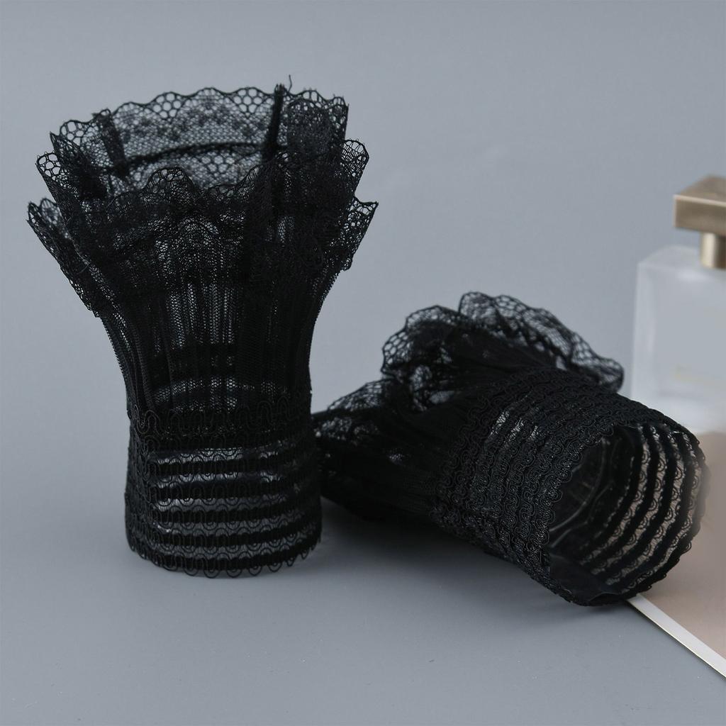 Dames Polsmanchetten Afneembare Eenvoudige Manchetten Winter Herfst Shirts Trui Sweatshirt Elegante Parel Kant Polsaccessoires