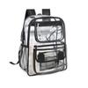 Fashion Large Capacity Transparent Backpack Zipper Portable PVC Backpack Waterproof Knapsack Students School Bag Female/Male