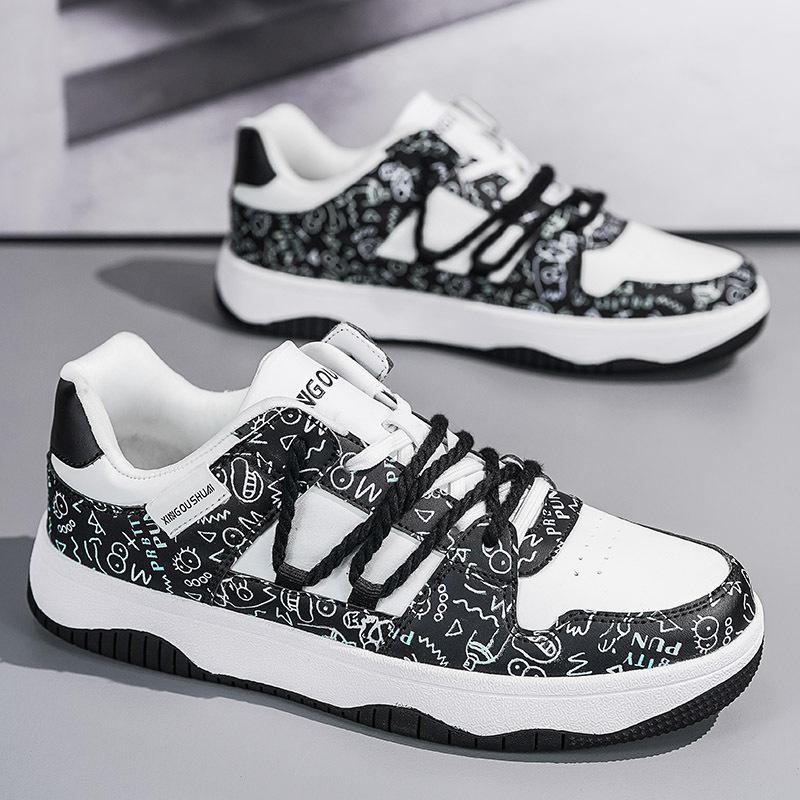 

Large size men s shoes original niche design casual skateboard shoes youth advanced sense platform sports 39