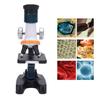 Microscope for Kids High Definition Battery Powered Microscope Science Kit with 4 Blank Glass Slides