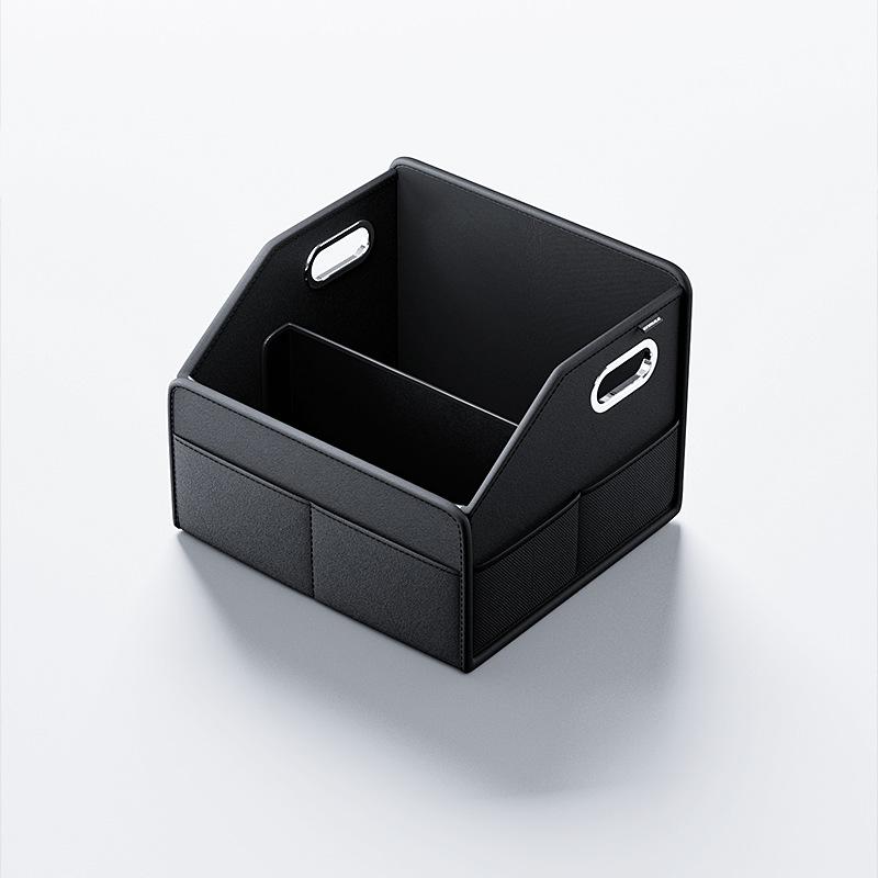 Portable Foldable Car Trunk Organizer - Large Capacity Storage Box