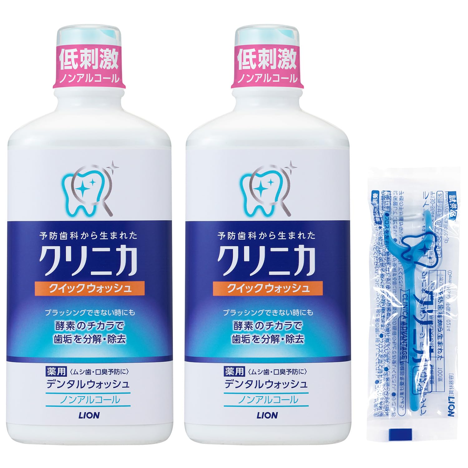 

Ополаскиватель для полости рта Clinica Quick Wash 450 мл x 2 Нить [квази-лекарство] +
