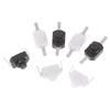 1208Yd 1288Bm Mini Druckschalter Selbstverriegelnder Schalter Rastender Ein/Aus-Schalter Mikroschalter für Elektrische Taschenlampe