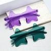 Star-Shaped Candy Color Frameless Funny Star Glasses, Unisex, Party Gifts, Women's Star Glasses, Fashionable Star Glasses