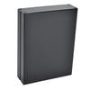 Electronic Project Aluminum Box PCB Instrument Cooling Case Enclosure 33x114x150mm Black
