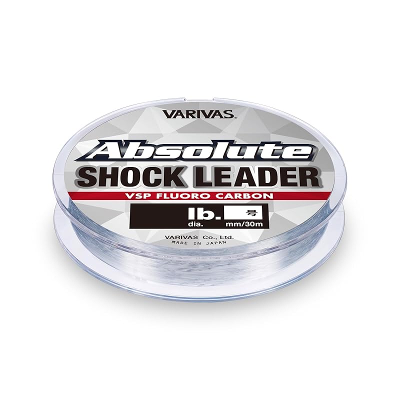 VARIVAS Absolute Shock Leader VSP Fluorocarbon 30m 20lb (5)