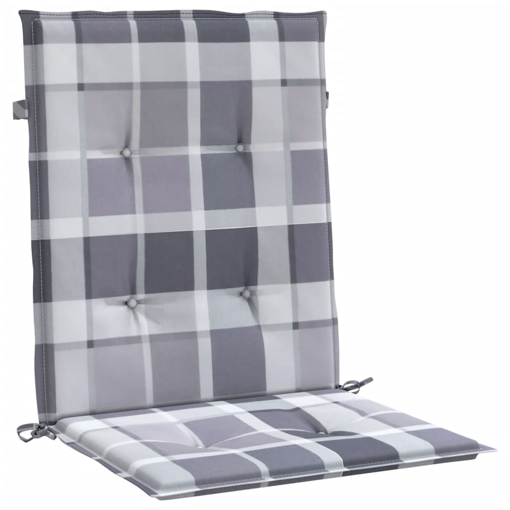 Garden Chair Cushions for Low Back Chairs 4 pcs 100 x 50 x 3 cm