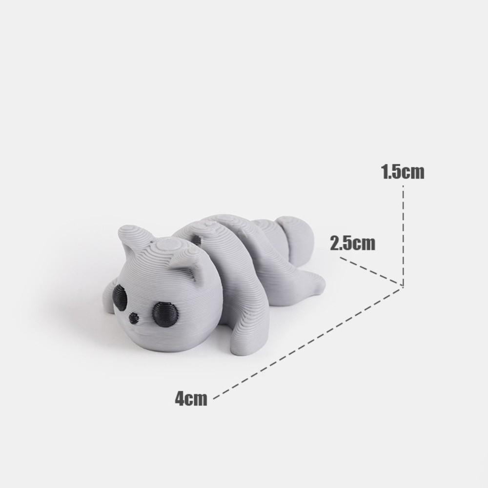 Cute Critter Style Multi-Joint Fidget Toys Multi-Jointed Movable Office Desk Decoration  Home Decor