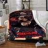 1pc Gremlins, Spielberg Blanket Lightweight Flannel Throw For Sofa, Bed, Travel, Camping, Livingroom, Office, Couch, Chair, And Bed