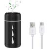285ML Mini Portable USB Air Humidifier for Car Ultra-Quiet, with Ambient Light,
