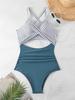 Women’s Sexy Monokini Bathing Suit One-Piece Cut-Out Bikini Swimsuit, Backless Tight-Fit Swimwear