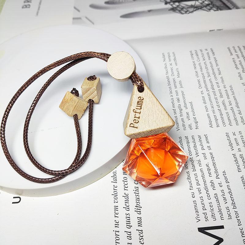 High-End Car Air Freshener Pendant - Essential Oil Diffuser for Men & Women