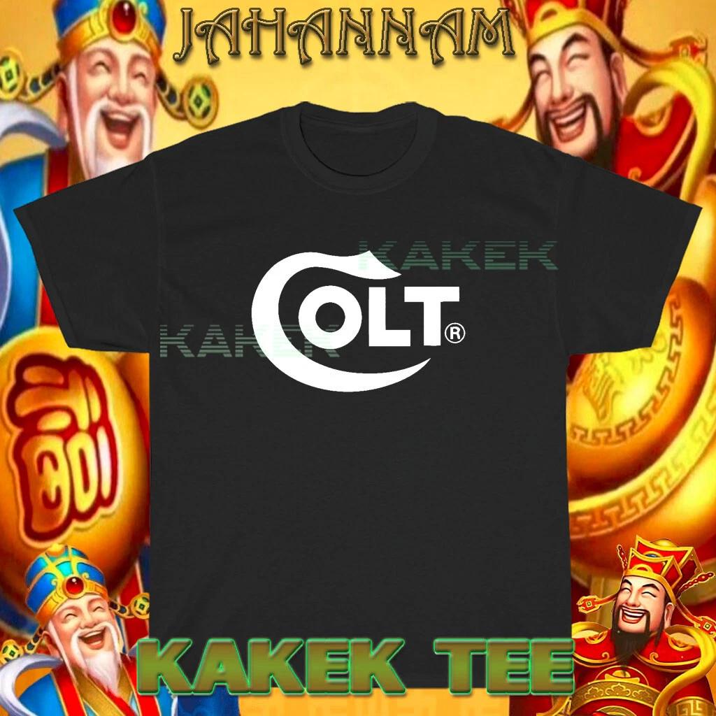 

New Shirt COLT Firearms Logo American T shirt Funny Size S to 5XL 2XL