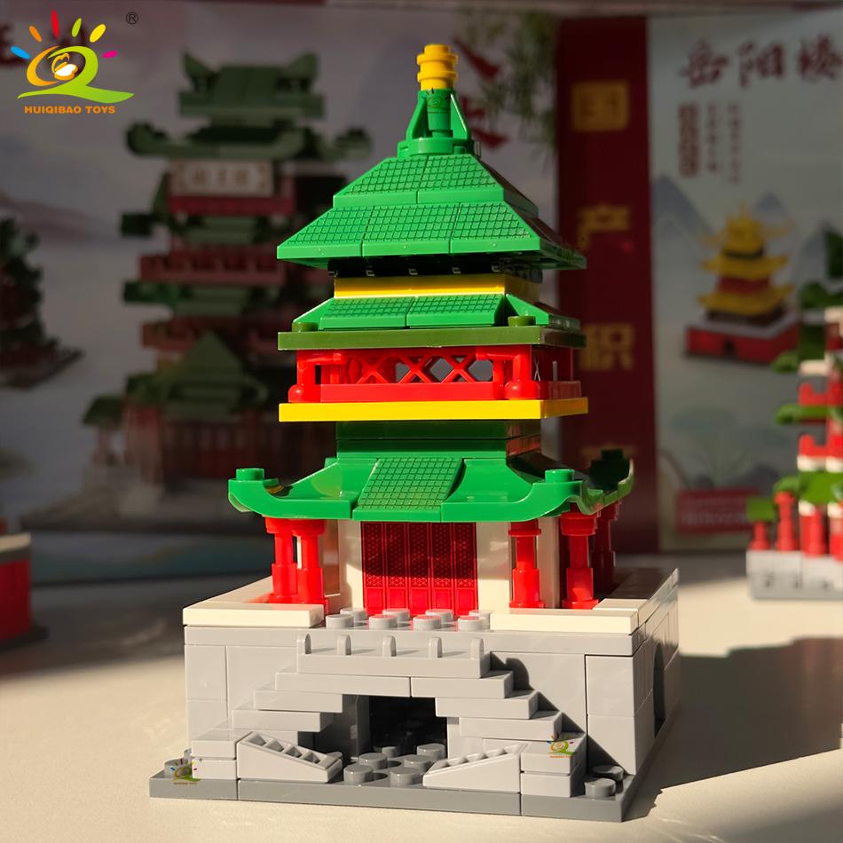 Non-Toxic Moc City Street View Mini Building Blocks Diy City Commercial Street Coffee Shop Puzzle Toys Home Ornaments Decoration