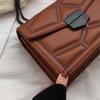 Leather Bag for Women, Shoulder Clutch Handbag Purse, Hard PU with Adjustable Strap
