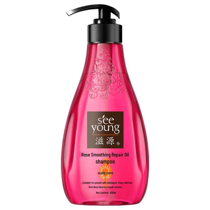Seeyoung Sapindus Oil Control & Rose Essential Oil Shampoo