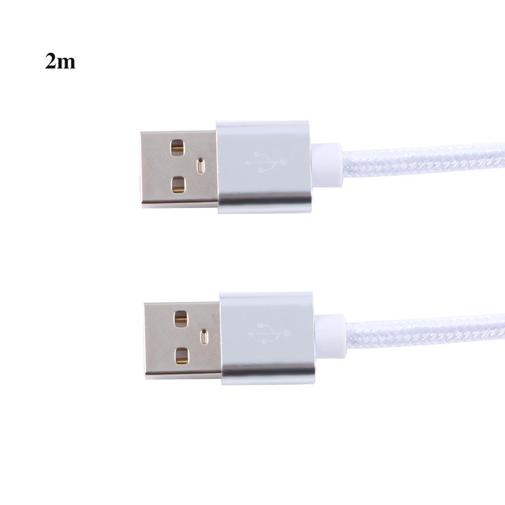 1m/1.5m/2m Portable USB to USB for Radiator Type A USB Extender USB Extension Cable USB Cable Extens Male to Male