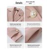 Women's Elegant Thick Wool Trench Coat