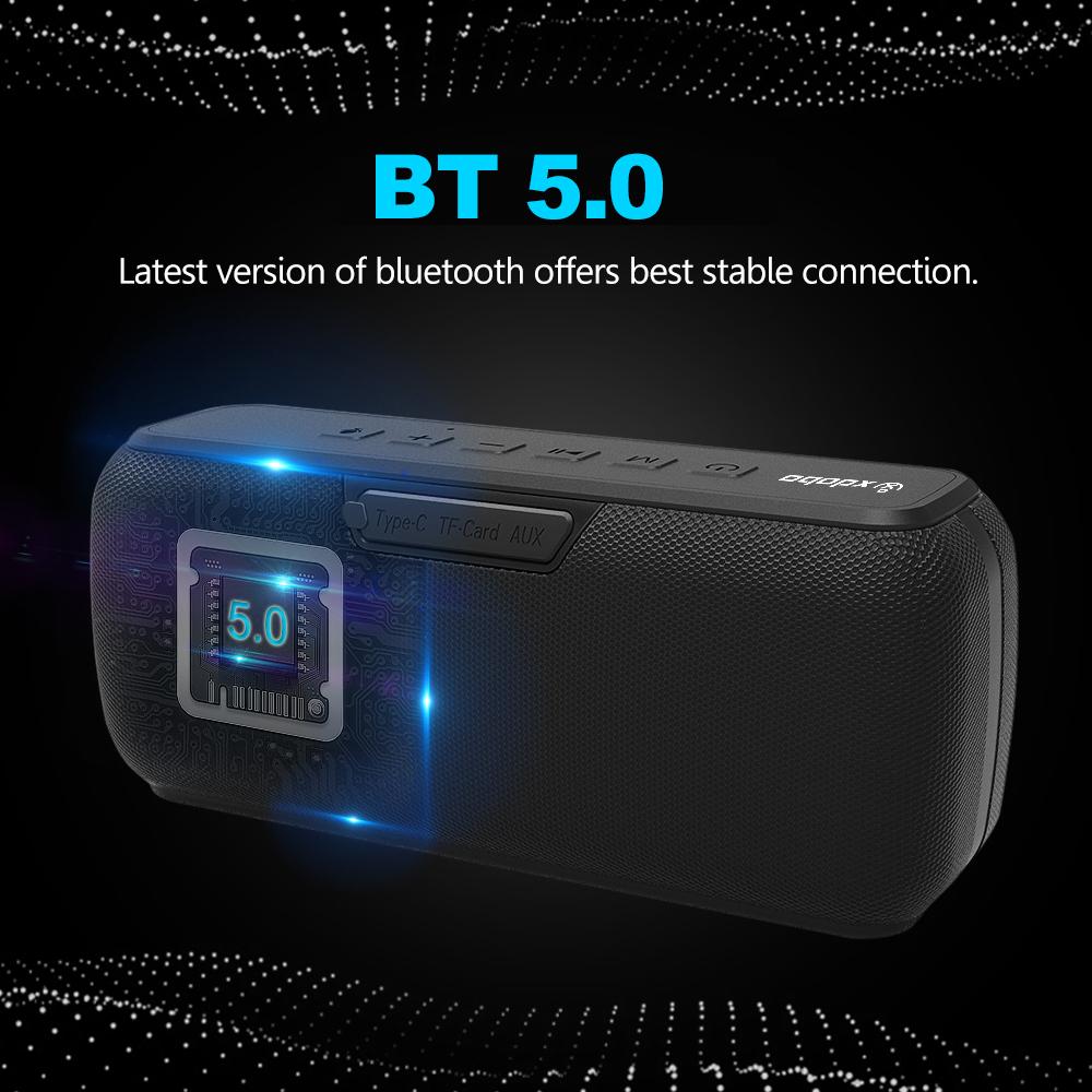 

XDOBO X7 50W Portable Wireless Speaker 5.0 Technology IPX5 Waterproof Outdoor Speakers Series Stereo Scene HiFi Sound -in U Disk TF Card