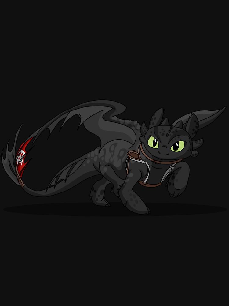 Comment dresser son dragon Krokmou (transparent) T-shirt Classique