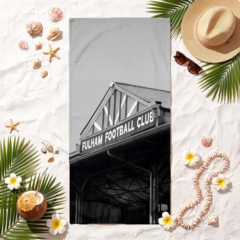 Fulham Fc (28) Soft Beach Towel Stylish Beach Pool Towel for Summer Seaside Vacation Travel