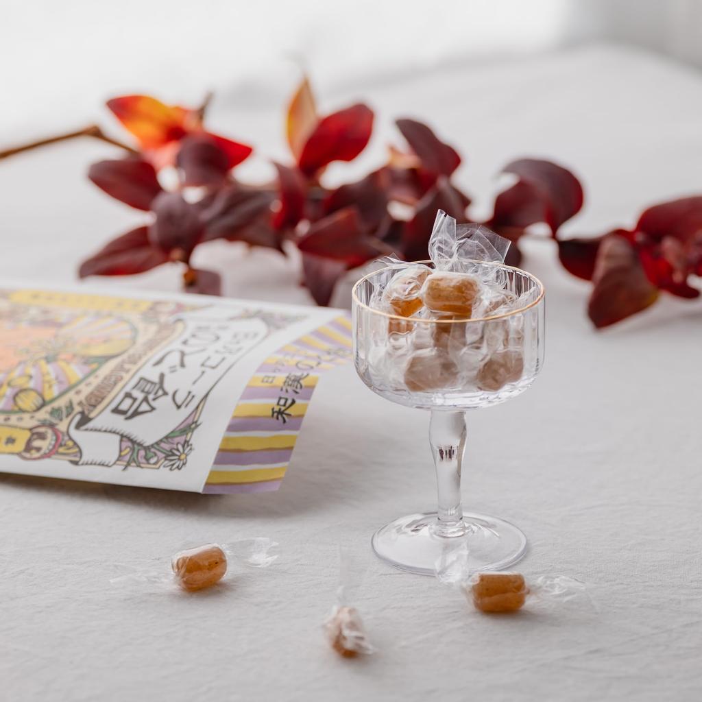 Bomboane pentru gât japonez și chinezesc Hinano Cola x 9 Cadou cadou cu aromă de cola artizanală condimente cu zahăr brun (pungi de 57 g)