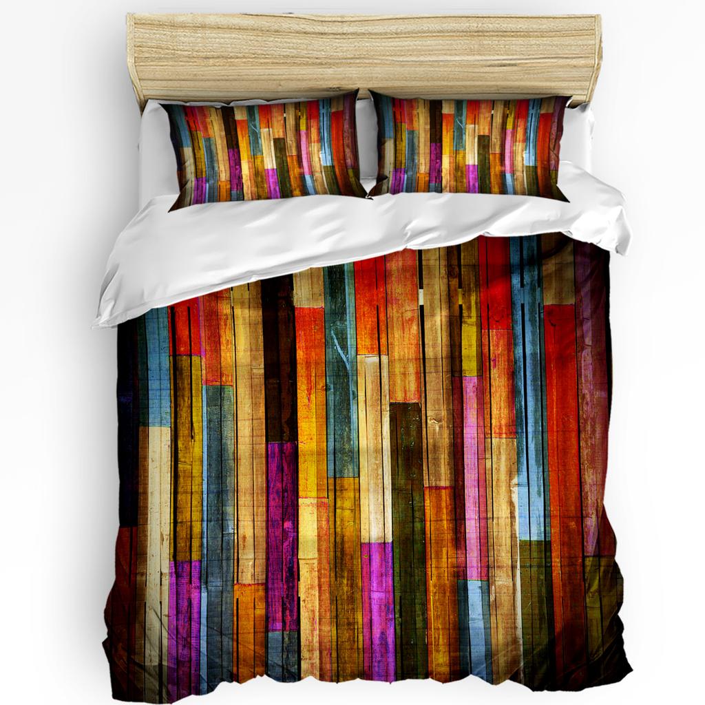 Colorful Bicycle White Printed Comfort Duvet Cover Pillow Case Home Textile Quilt Cover Boy Kid Teen Girl 3pcs Bedding Set