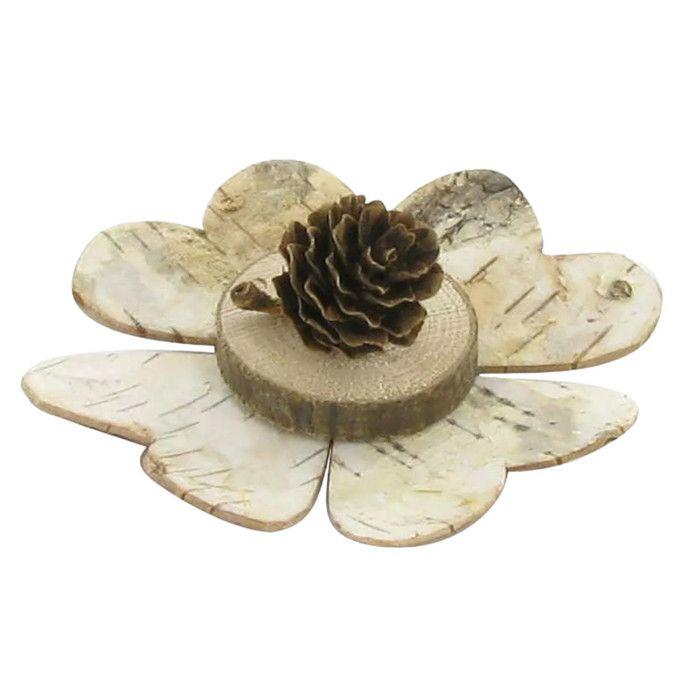 Ornaments - Nature Decor - Birch Heart - 18 Grs - Beige - Unisex