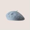 Vintage Wool French Beret for Women Solid Fashion Simple Casual Beret Solid Classic Breathable Soft Comfortable Hat for Fall Winter