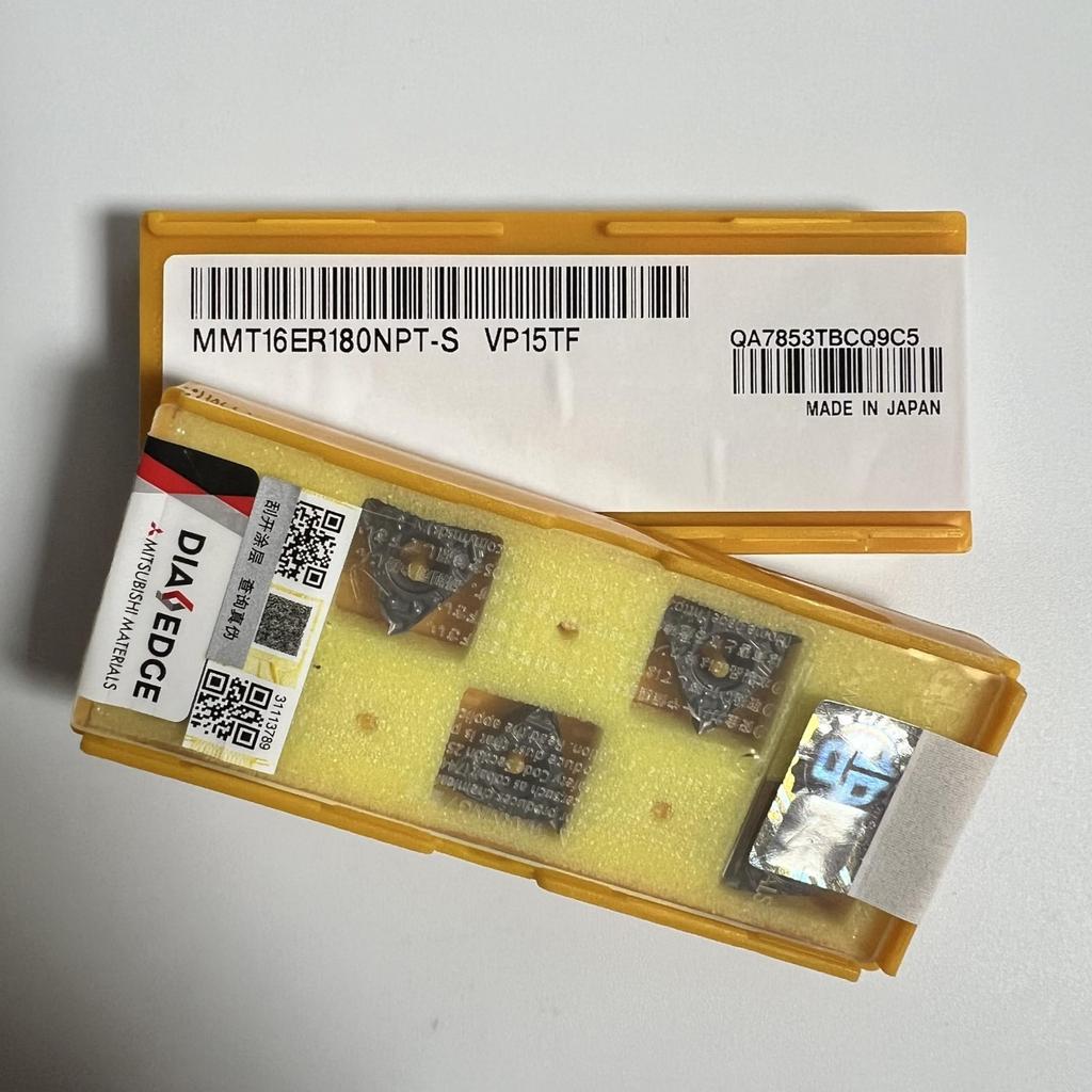 MITSUBISHI / MMT16ER180NPT-S VP15TF / Carbide CNC Blade 10 Pcs